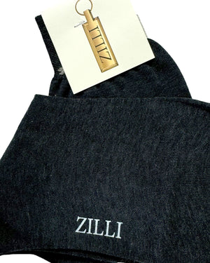 Zilli Socks Charcoal Gray
