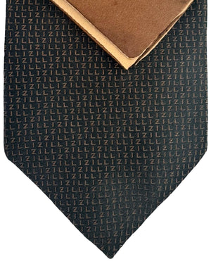 Zilli Silk Tie & Matching Pocket Square Set