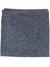 Luigi Borrelli Silk Pocket Square Dark Blue Gray Solid