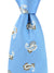 Luigi Borrelli Tie Sky Blue Paisley Design