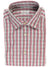 Kiton Sport Shirt Red Gray Glen Check 40 - 15 3/4