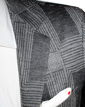 KNT Kiton Sport Coat Gray Cashmere Blend EUR 54/ US 43 R SALE