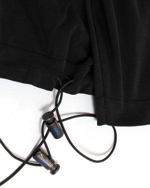 KNT Kiton Hooded Sweater Black Logo Activewear Sweatshirt