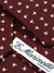 E. Marinella Tie Brown Leaves Design - Wide Necktie