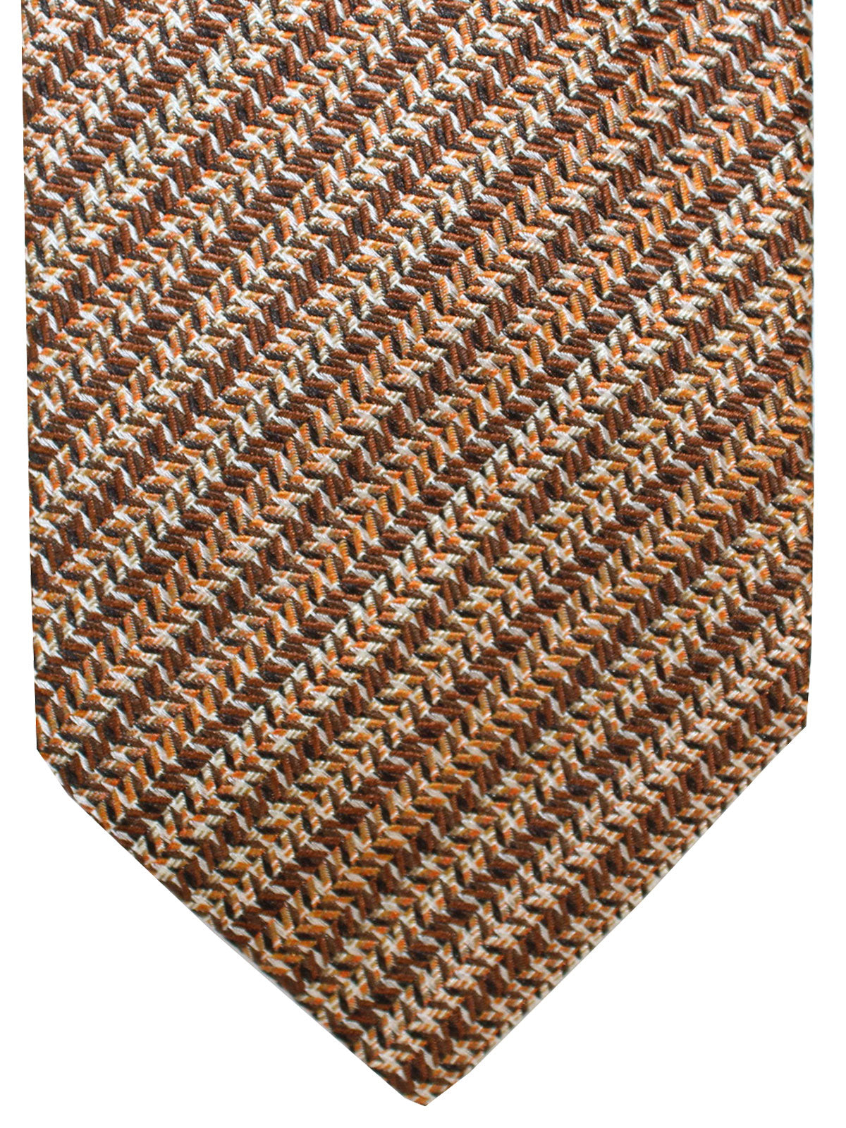 Missoni Tie Brown Stripes Design