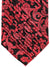 Stefano Ricci Tie Black Pink Ornamental - Pleated Silk Necktie