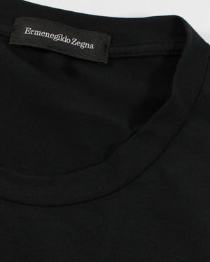 Ermenegildo Zegna Long Sleeve T-Shirt Black XXL Undershirt SALE