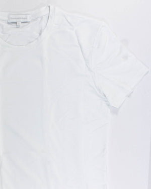 Ermenegildo Zegna T-Shirt Round Neck White Micromodal S SALE