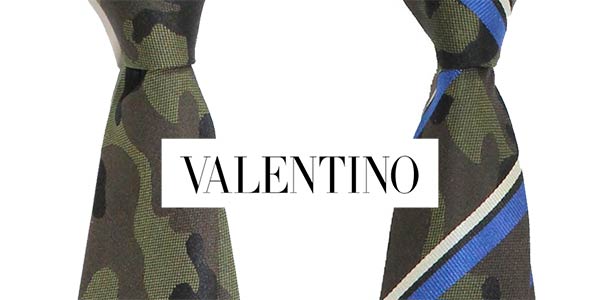 valentino camouflage tie