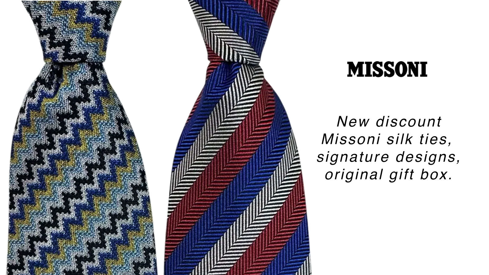 Sale Missoni Ties