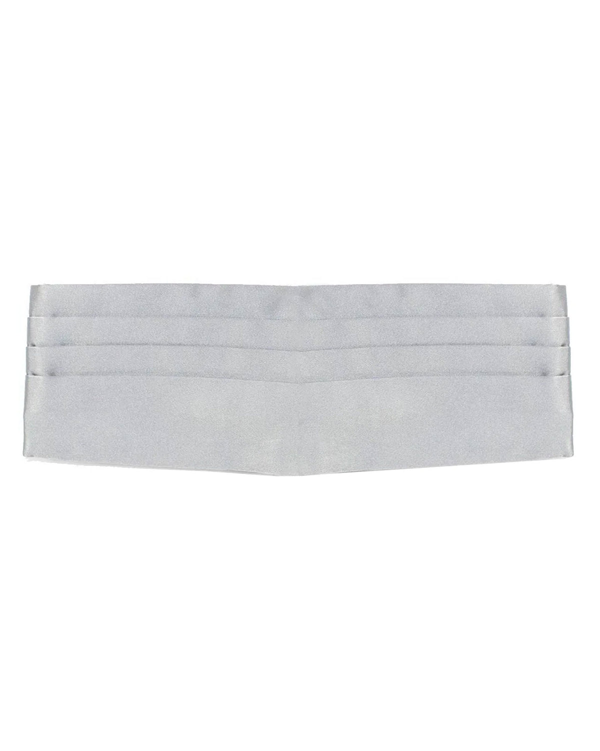 Valentino Silk Cummerbund Solid Gray
