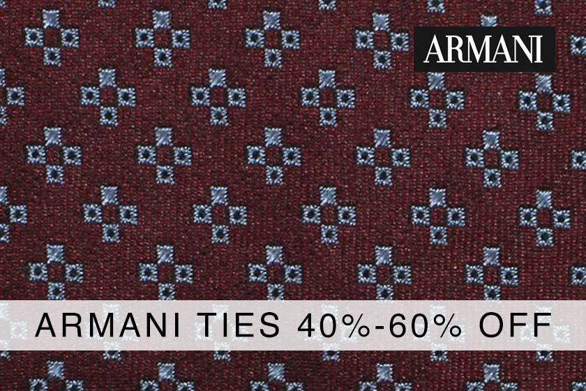 Armani Silk Ties Sale
