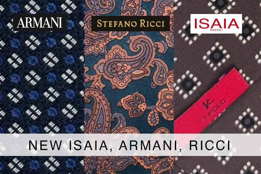 ISAIA, ARMANI, STEFANO RICCI