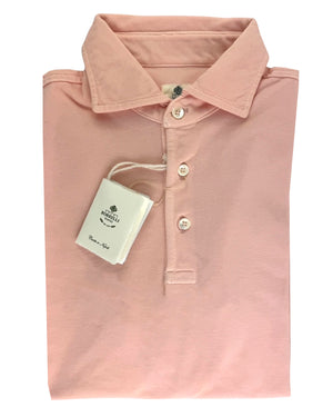 Luigi Borrelli Polo Shirt Pink
