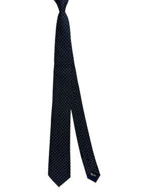 Salvatore Ferragamo Tie Gray Gancini - Narrow Necktie