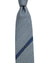 Salvatore Ferragamo Tie Houndstooth Blue - Narrow Necktie