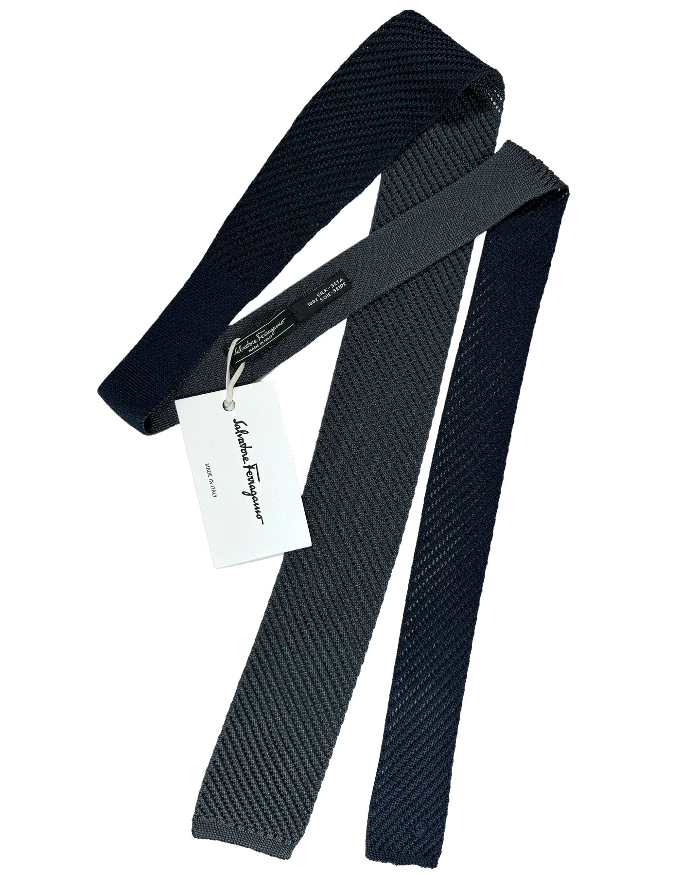 Tie FERRAGAMO Men color Navy