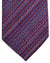 Missoni Tie Purple Red Blue Zig Zag