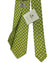 Luigi Borrelli Sevenfold Tie Light Green White Floral Geometric
