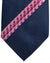 Missoni Tie Navy Pink Stripe Pattern Stripes