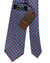 Stefano Ricci Tie Red & Blue Geometric Medallion