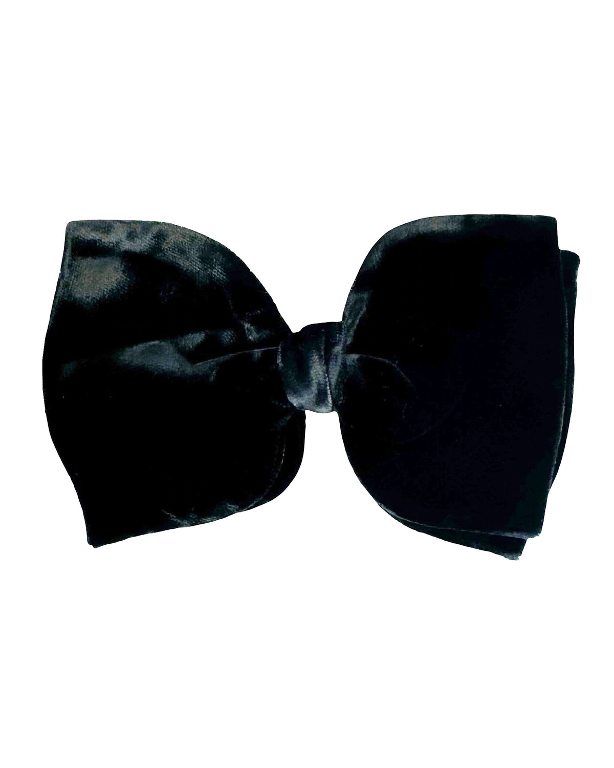 Tom Ford Large Butterfly Velvet Bow Tie Black