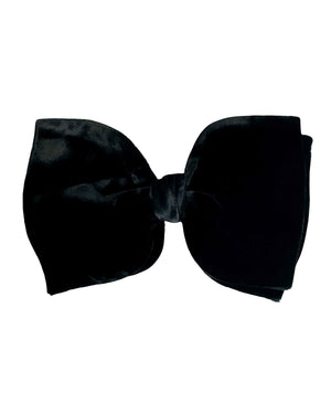 Tom Ford Large Black Silk Bow Tie