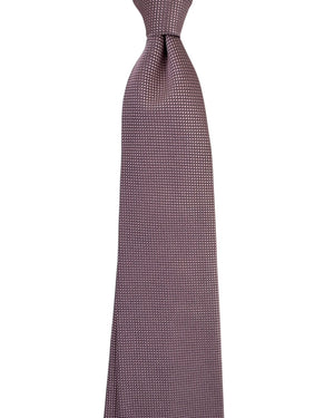 Armani Tie Dust Pink Textured Solid