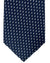 Armani Tie Navy Silver Geometric New
