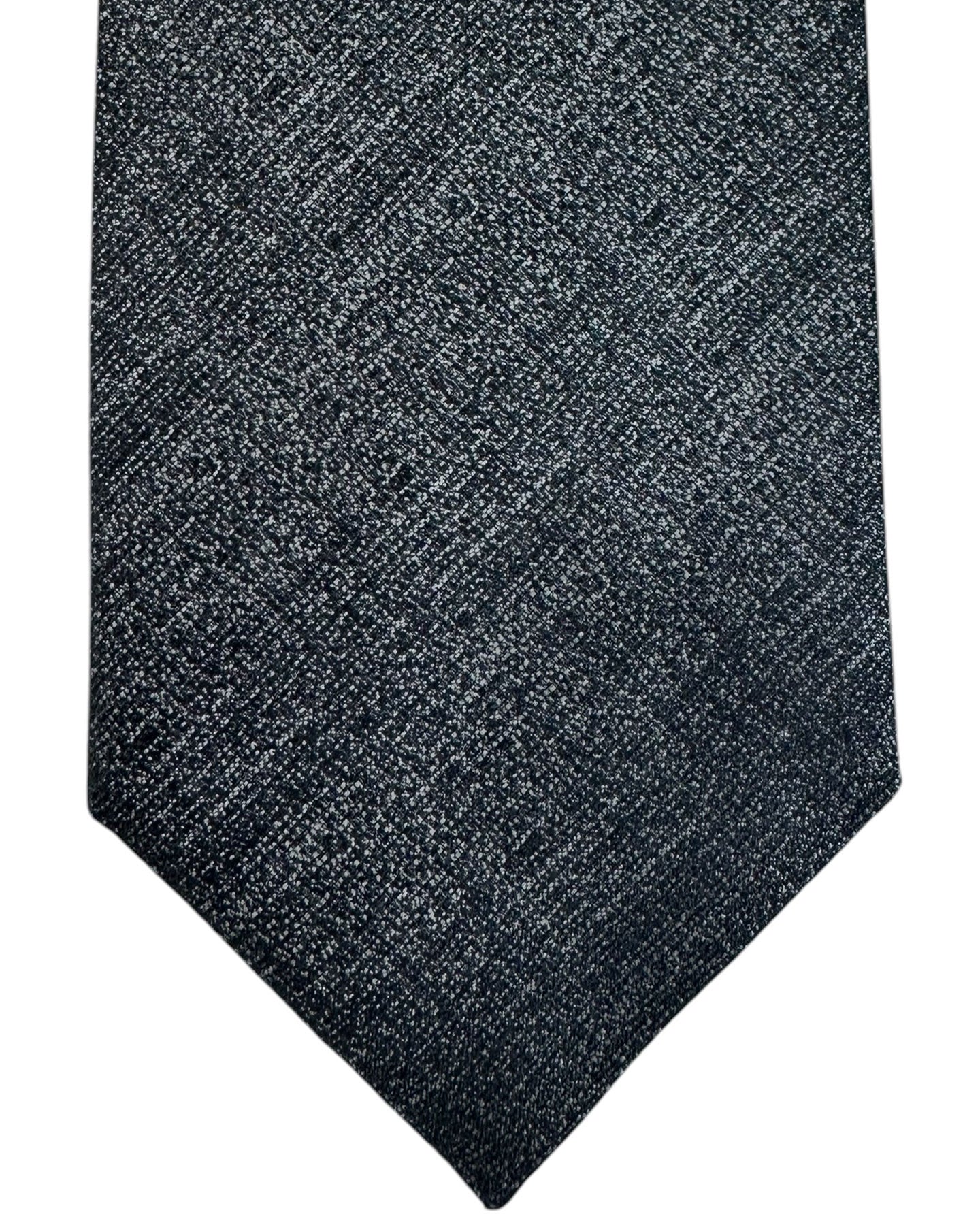 Armani Necktie Charcoal Gray