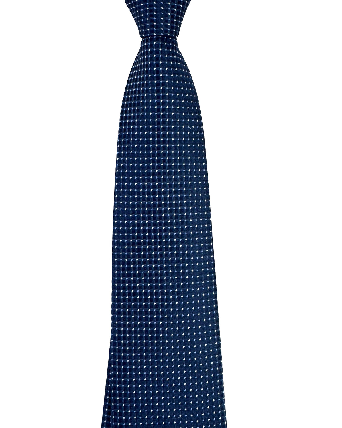 Emporio Armani Tie Dark Blue Micro Dots