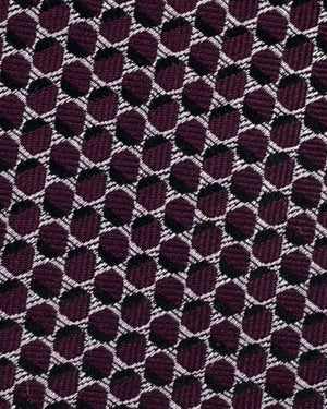 Armani Tie Maroon Design
