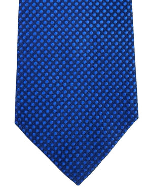 Armani Tie Royal Blue Micro Dots