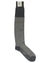 Cesare Attolini Wool Socks Gray Design - Over The Calf M SALE