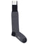 Attolini Wool Socks Midnight Blue Gray 