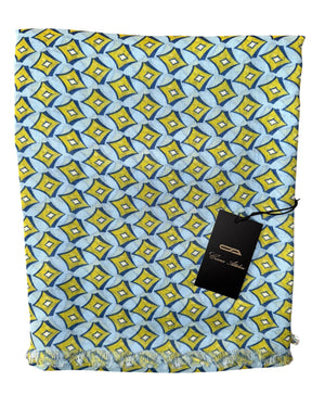 Sky Blue Olive Scarf