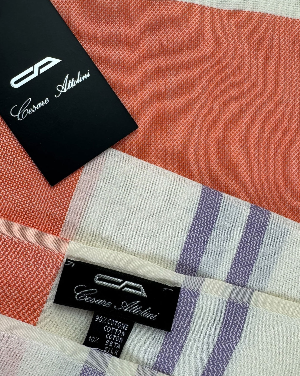 White Pink Lilac Scarf