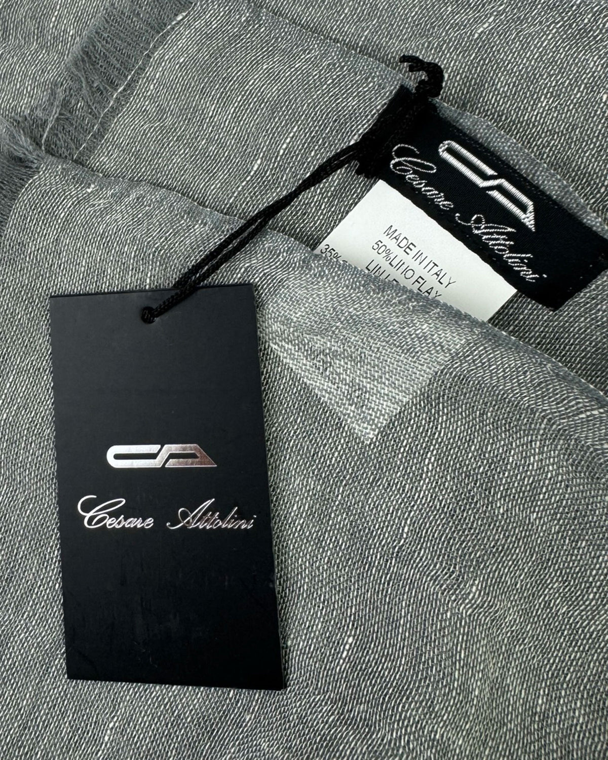Attolini Scarf Gray 