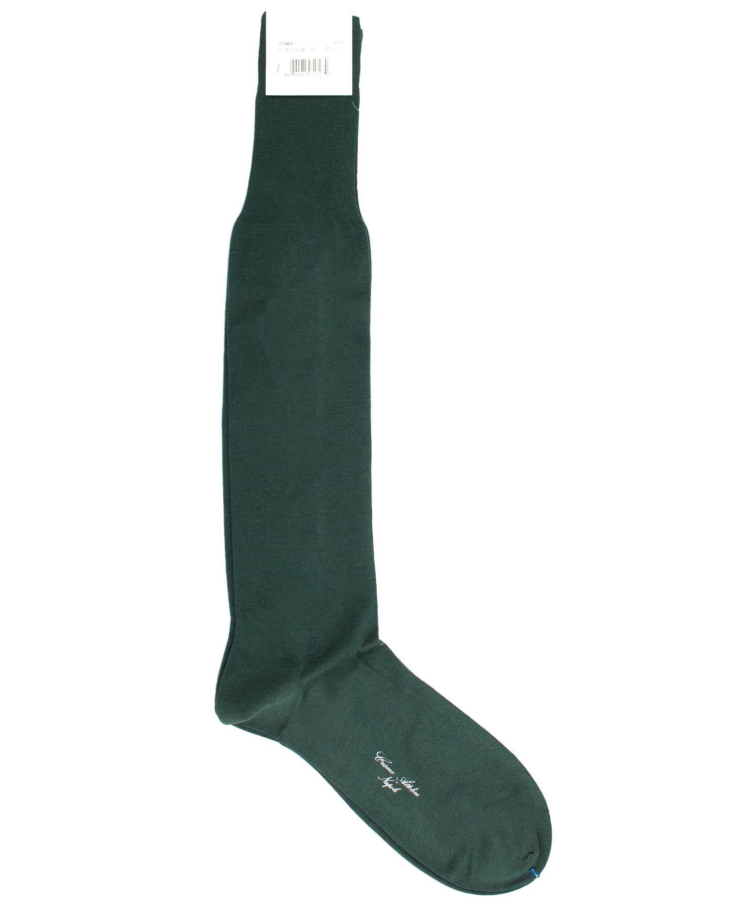 Cesare Attolini Socks Solid Dark Green