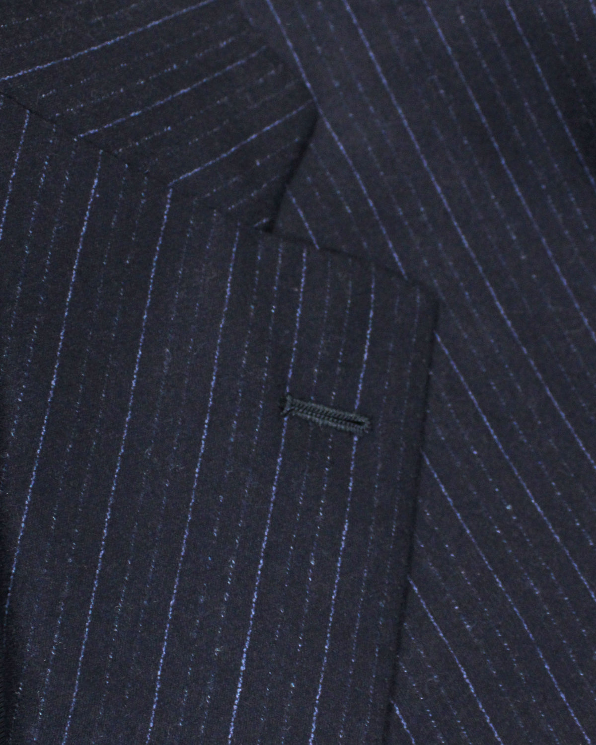 Cesare Attolini Suit Midnight Blue Stripes New
