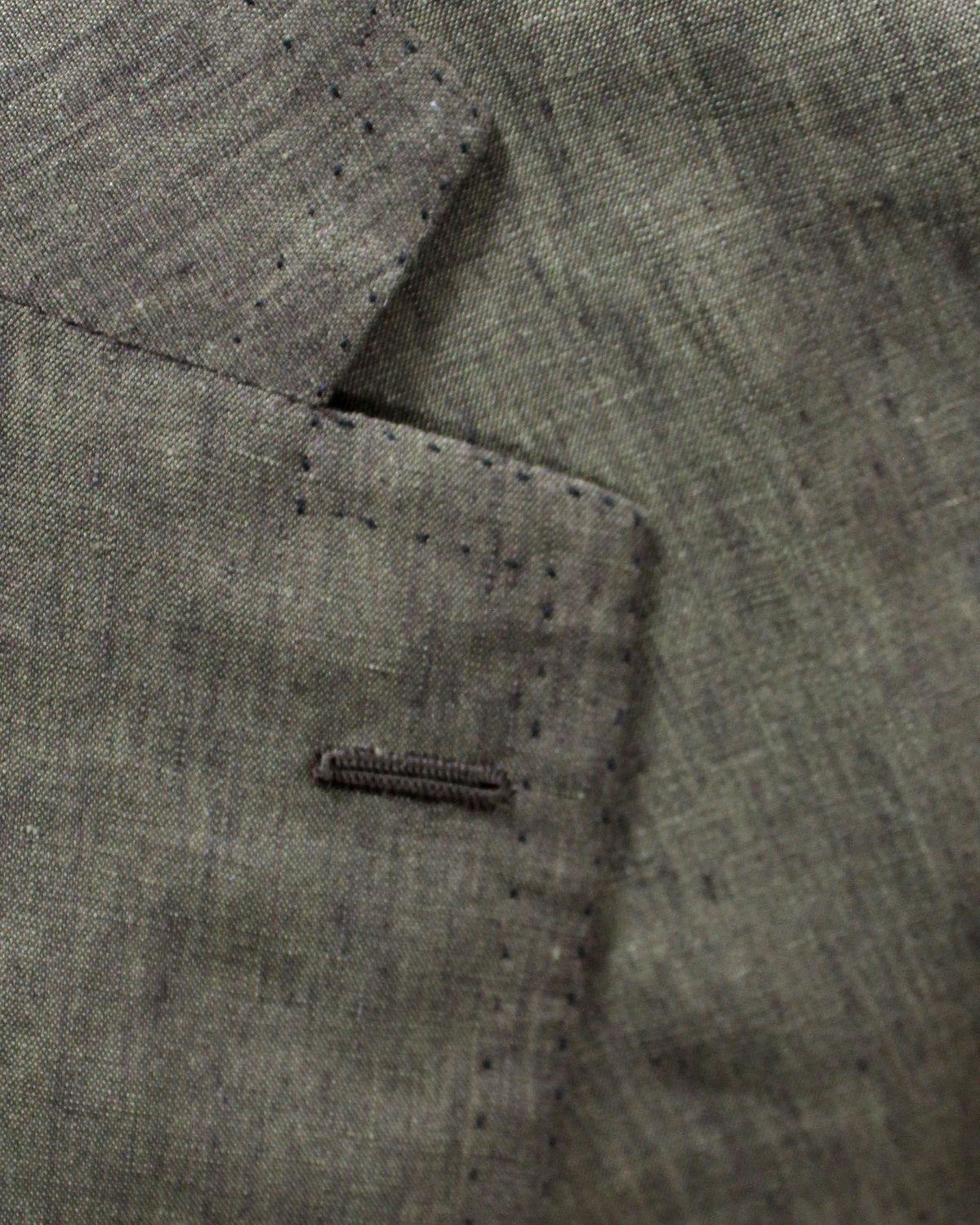 Cesare Attolini Suit Brown Linen EU 52 - US 42 SALE