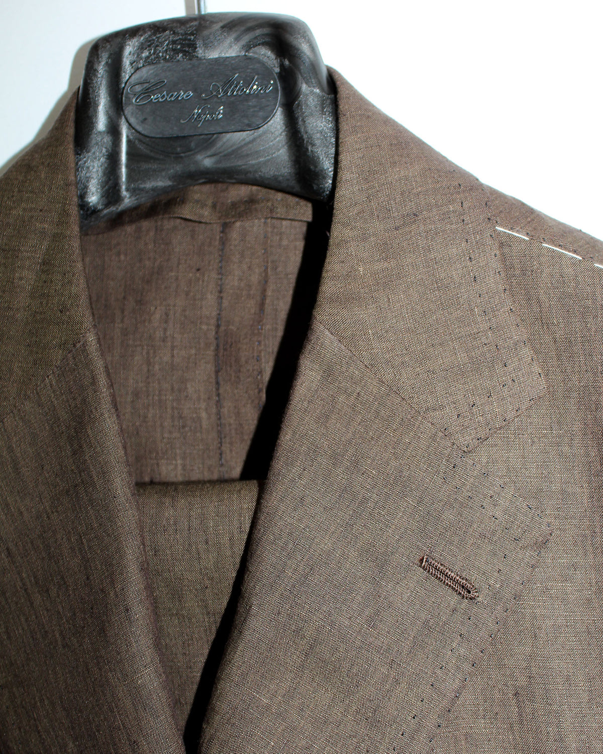 Cesare Attolini Suit Brown - Linen 