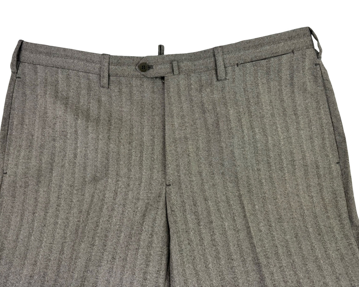 Cesare Attolini Wool Suit Gray Stripes EU 54/ US 44