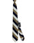 Barba Sevenfold Tie Dark Blue Taupe Stripes