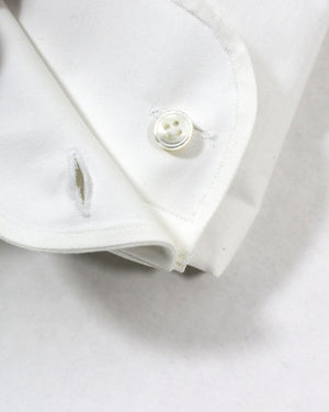 Lardini Dress Shirt White French Cuffs 39 - 15 1/2