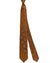 Barba Sevenfold Tie Rust Brown Geometric Design - Sartorial Neckwear