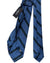 Barba Sevenfold Tie Midnight Blue Stripes Design - Sartorial Neckwear