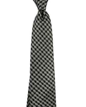 Battisti Sevenfold Tie Houndstooth