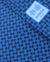 Battistoni Silk Tie Royal Blue Navy Geometric