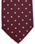 Battistoni Silk Tie Maroon Mini Flowers SALE